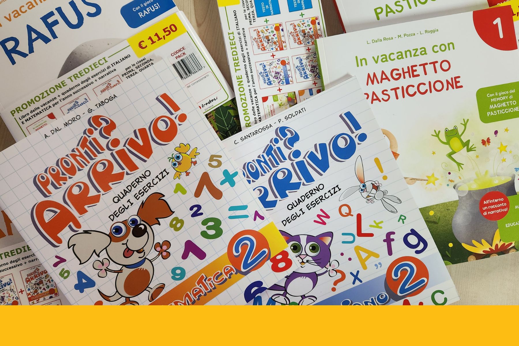 Libri delle vacanze e rientro: i pack Tredieci
